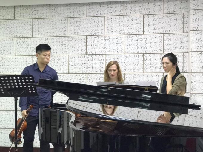 天津茱莉亞音樂院(Tianjin Juilliard School) Audrey Axinn 鋼琴合作大師班